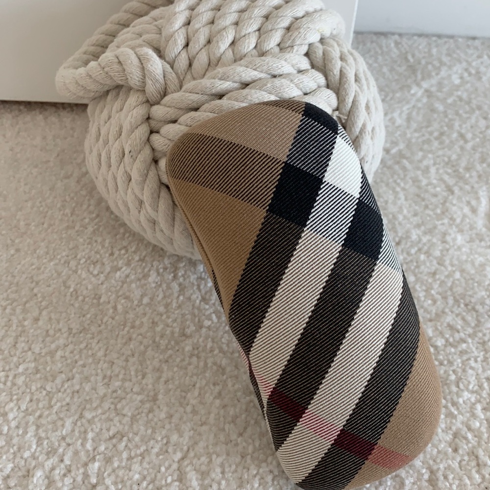 Burberry eyeglass case